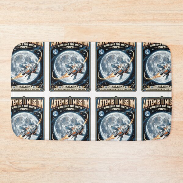 Item preview, Artemis II Mission 2026 Space Flight Moon Orbiter designed and sold by PictoVibe.
