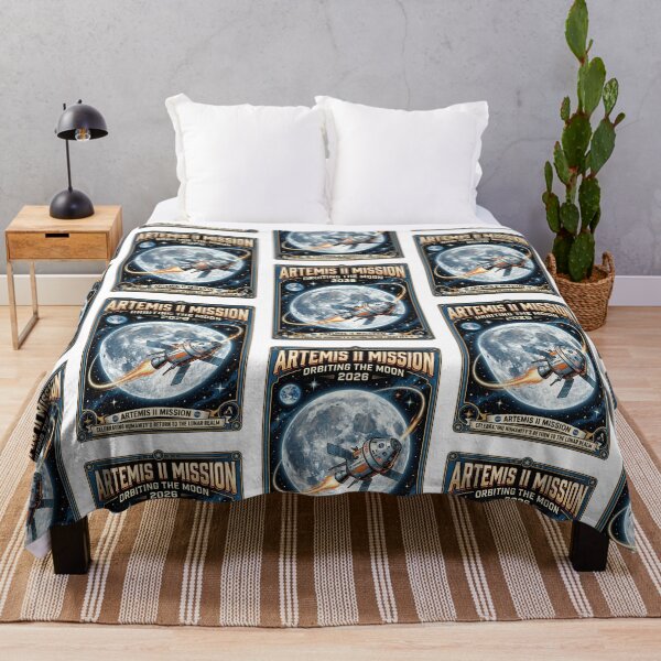 Item preview, Artemis II Mission 2026 Space Flight Moon Orbiter designed and sold by PictoVibe.