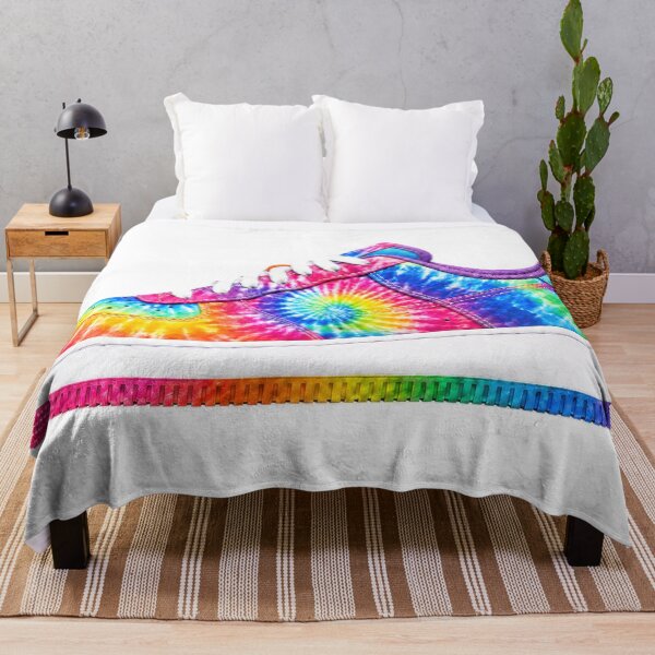 Item preview, Rainbow Tie-Dye Streetwear Sneaker designed and sold by jgvisualarts.