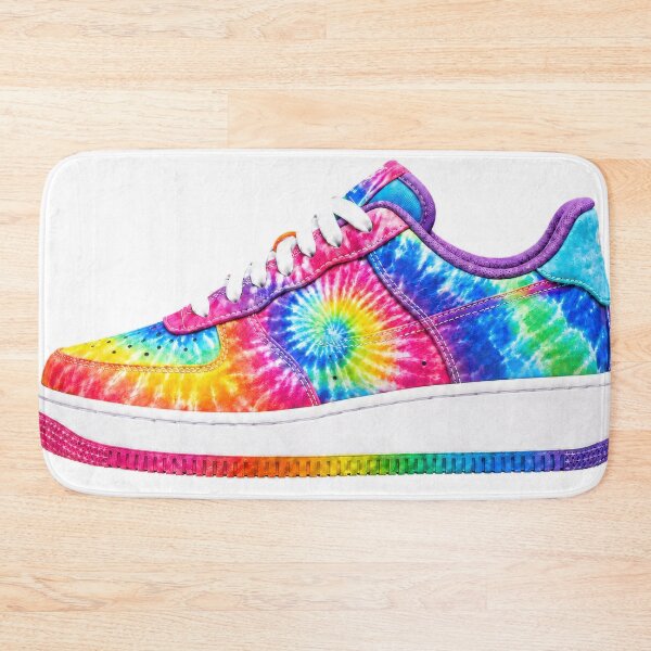 Item preview, Rainbow Tie-Dye Streetwear Sneaker designed and sold by jgvisualarts.