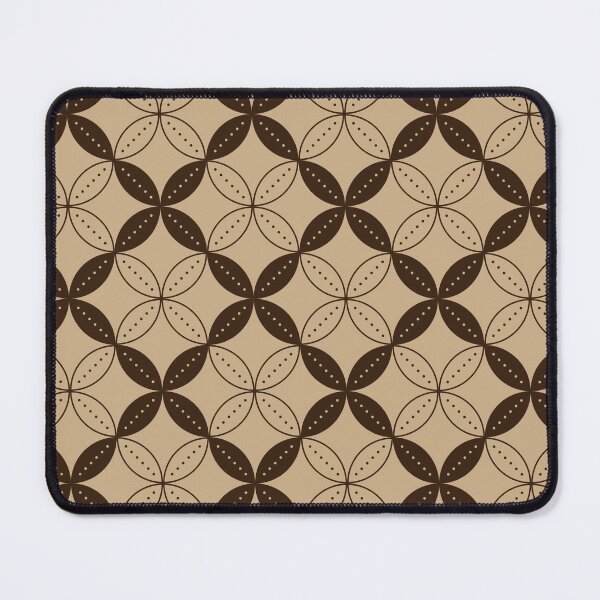 Item preview, Simple Brown Traditional Batik Kawung Indonesian Heritage Motif designed and sold by Lailaynta.