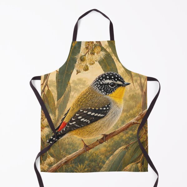 Item preview, Spotted Pardalote in Golden Eucalyptus designed and sold by Pixel Junkies Studio.