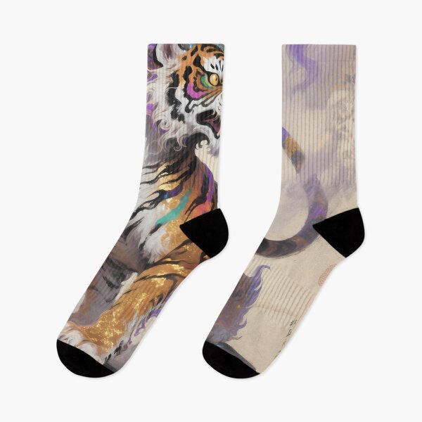 Item preview, The Celestial Leap: Zouwu Rainbow-Tail Ancient Art designed and sold by Studio Lumiére Zeit.