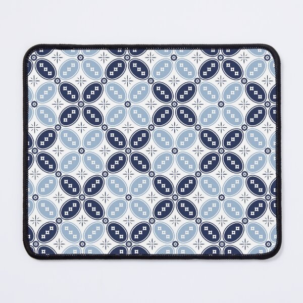 Item preview, Blue Traditional Batik Kawung Indonesian Heritage Motif designed and sold by Lailaynta.