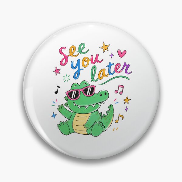 Item preview, See You Later Teacher Summer Alligator designed and sold by Randomera.