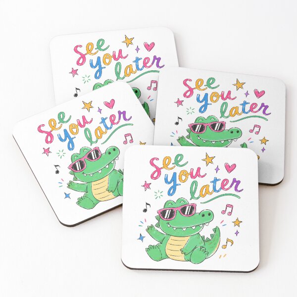 Item preview, See You Later Teacher Summer Alligator designed and sold by Randomera.