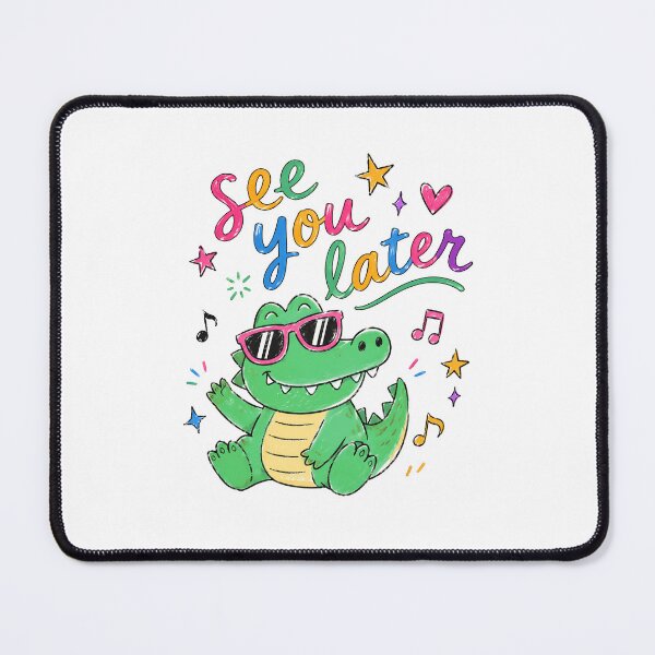 Item preview, See You Later Teacher Summer Alligator designed and sold by Randomera.
