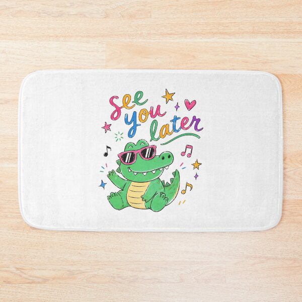 Item preview, See You Later Teacher Summer Alligator designed and sold by Randomera.
