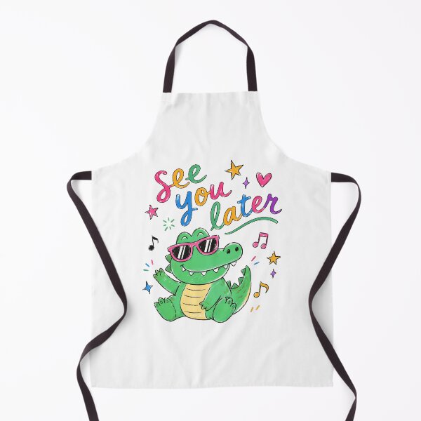 Item preview, See You Later Teacher Summer Alligator designed and sold by Randomera.