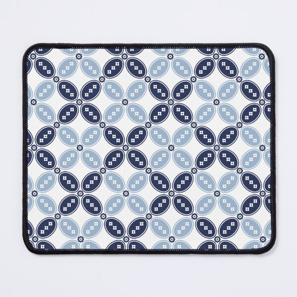 Item preview, Simple Blue Traditional Batik Kawung Indonesian Heritage Motif designed and sold by Lailaynta.