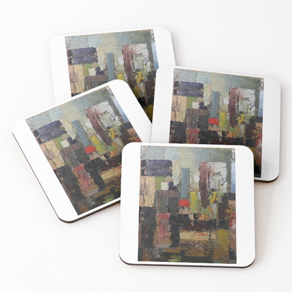 Item preview, Nia Itto Gallery - City02 - oil painting designed and sold by NIA ITTO GALLERY - Art of John Wyborn.
