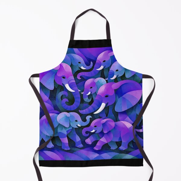 Item preview, Colorful Elephant Herd designed and sold by CarolM.