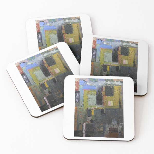 Item preview, Nia Itto Gallery - City 01 - oil painting designed and sold by NIA ITTO GALLERY - Art of John Wyborn.