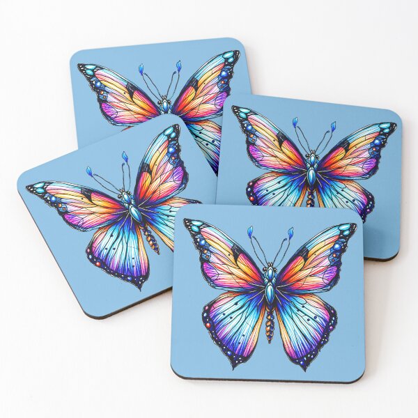 Item preview, Blue Butterfly Sketch designed and sold by ViaARTfactory.
