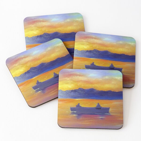Artikelvorschau, Das Fischerboot entworfen und verkauft von Little Mom's Art Shop.