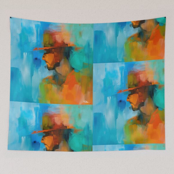 Item preview, MAN OF MANY HORIZONS designed and sold by ArtbyRolleen.