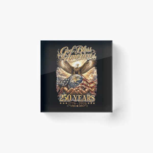 Item preview, God Bless America 250 Years 1776 2026 Christian 4th of July designed and sold by Schroedingerska.