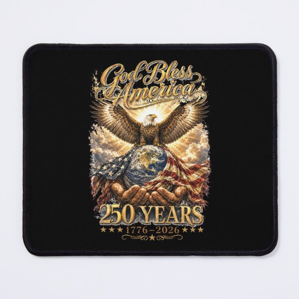 Item preview, God Bless America 250 Years 1776 2026 Christian 4th of July designed and sold by Schroedingerska.