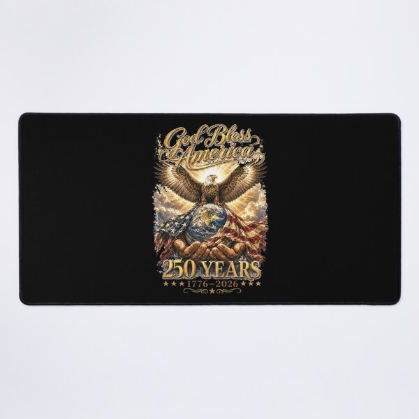 Item preview, God Bless America 250 Years 1776 2026 Christian 4th of July designed and sold by Schroedingerska.