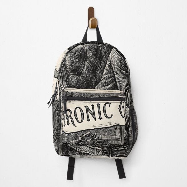 Item preview, Chronic Overthinker Funny Gothic Skeleton Mental Health designed and sold by MintedMinds.