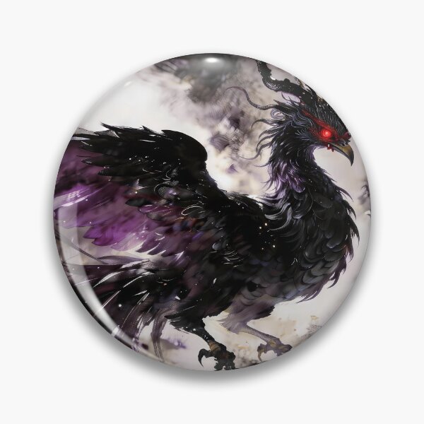 Item preview, The Shadow-Fire Sovereign: Dark Phoenix Elemental Art designed and sold by Studio Lumière Zeit.