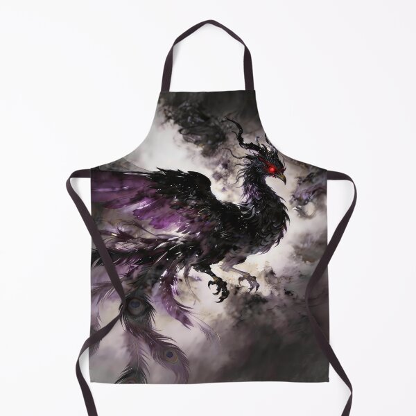Item preview, The Shadow-Fire Sovereign: Dark Phoenix Elemental Art designed and sold by Studio Lumière Zeit.