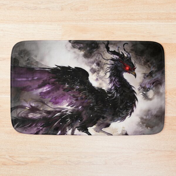 Item preview, The Shadow-Fire Sovereign: Dark Phoenix Elemental Art designed and sold by Studio Lumière Zeit.
