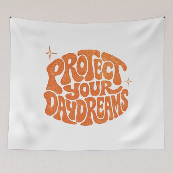 Item preview, Protect Your Daydreams Retro Mind Wandering Vibe Shirt designed and sold by PhylonBoxx.
