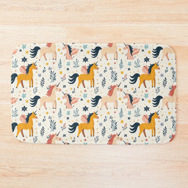 Item preview, Cute Whimsical Unicorn and Pegasus Nursery Pattern designed and sold by Athena2520.