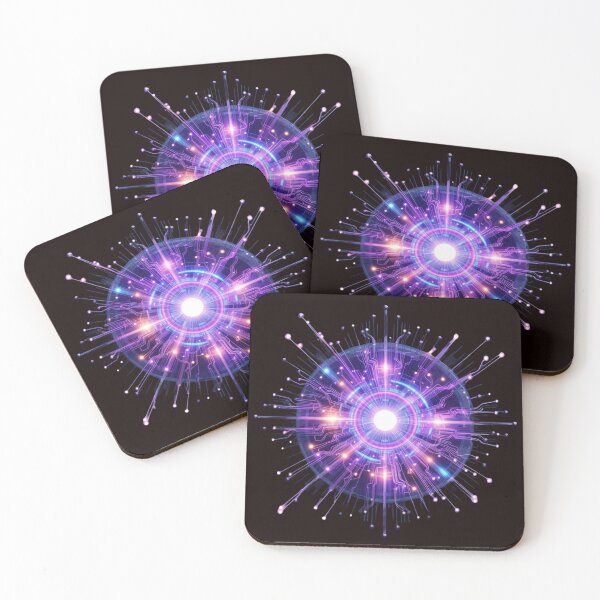 Item preview, Vintage retro-futuristic SCI-FI Design on deep space black. designed and sold by CodellCreations.