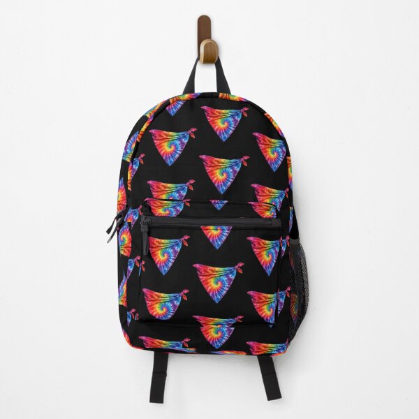 Item preview, Rainbow Spiral Tie-Dye Bandana designed and sold by jgvisualarts.