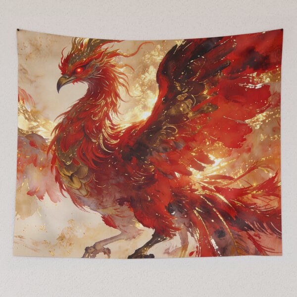 Item preview, The Phoenix Rebirth: Eternal Awakening Art designed and sold by Studio Lumière Zeit.