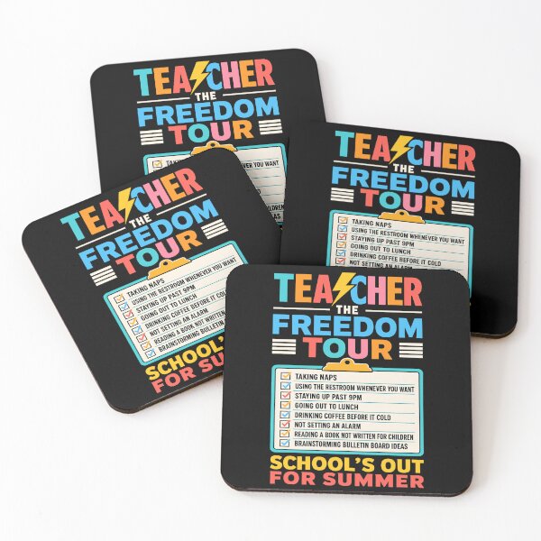 Item preview, Teacher Freedom Tour School's Out For Summer designed and sold by Randomera.