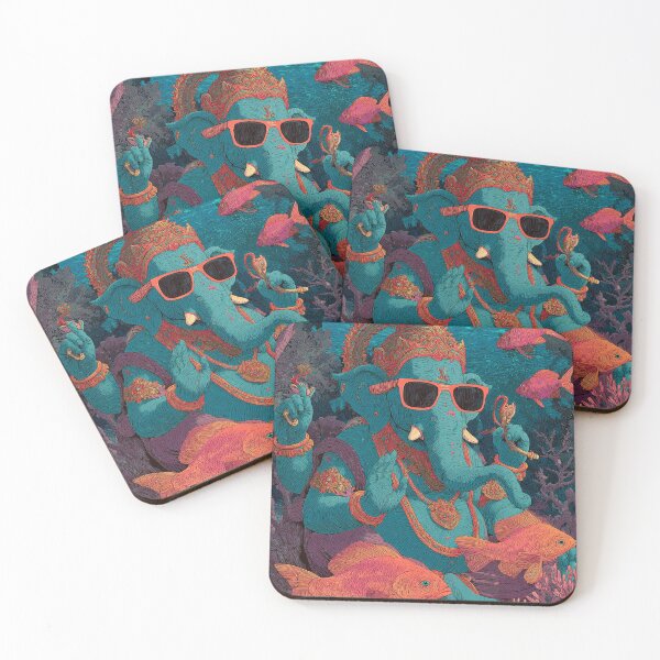 Item preview, The Cosmic Blessing: Ganesha’s Ocean Vision designed and sold by PANNARUK THAILAND.