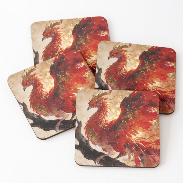 Item preview, The Solar Rebirth: Fenghuang Radiant Ascension Art designed and sold by Studio Lumiére Zeit.