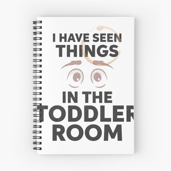 Item preview, I Have Seen Things in the Toddler Room Funny Daycare Teacher Design Black Version designed and sold by The Sticky Clipboard.