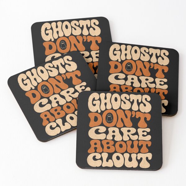 Item preview, Ghosts Dont Care About Clout Funny Retro Halloween Shirt designed and sold by PhylonBoxx.