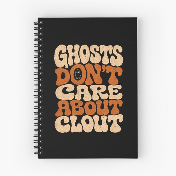 Item preview, Ghosts Dont Care About Clout Funny Retro Halloween Shirt designed and sold by PhylonBoxx.