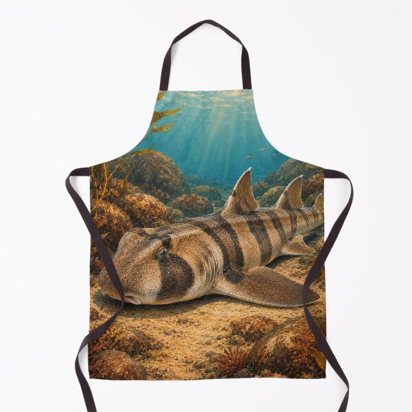 Item preview, Port Jackson Shark Beneath Sunlit Kelp designed and sold by Pixel Junkies Studio.