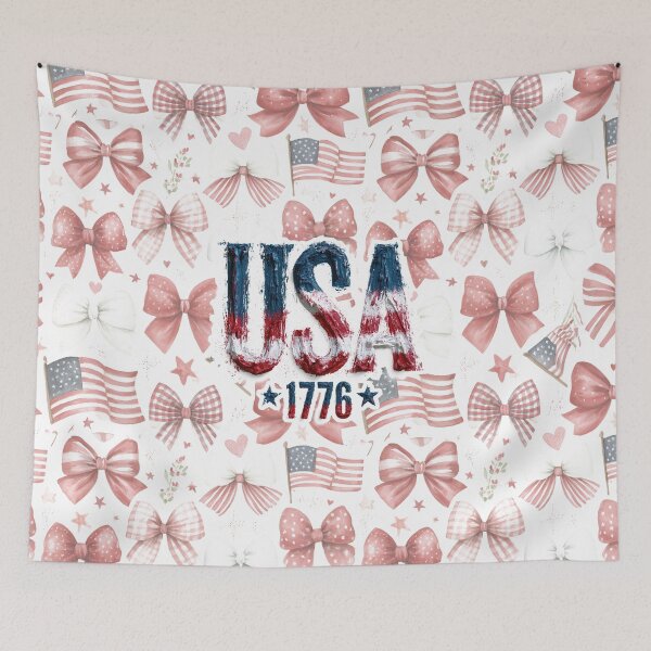Item preview, 4th of July Design II - Aesthetic Pattern Print Design for fabrics designed and sold by Just4Sinners.
