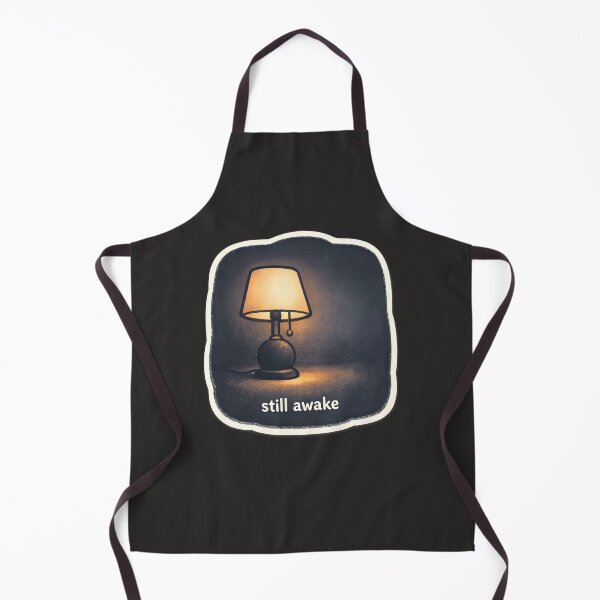 Item preview, Still Awake Indie Lamp Illustration designed and sold by Naviora.