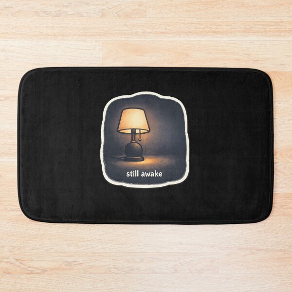 Item preview, Still Awake Indie Lamp Illustration designed and sold by Naviora.