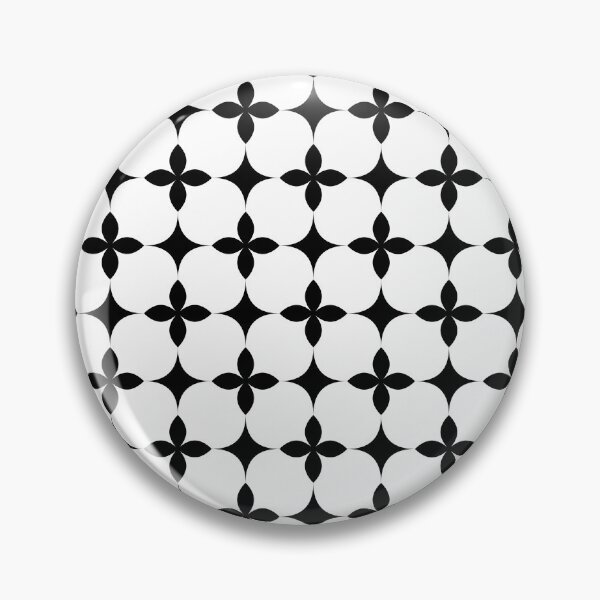 Item preview, Modern Geometric Floral Seamless Pattern Monochrome Background designed and sold by Lailaynta.