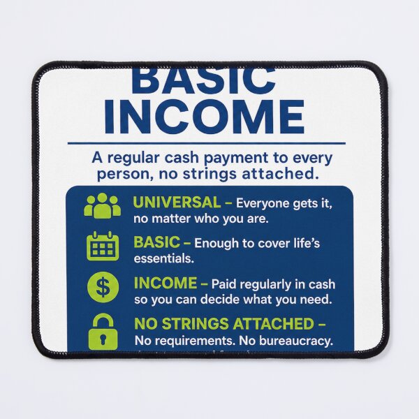 Item preview, Universal Basic Income Infographic designed and sold by SociProgress.