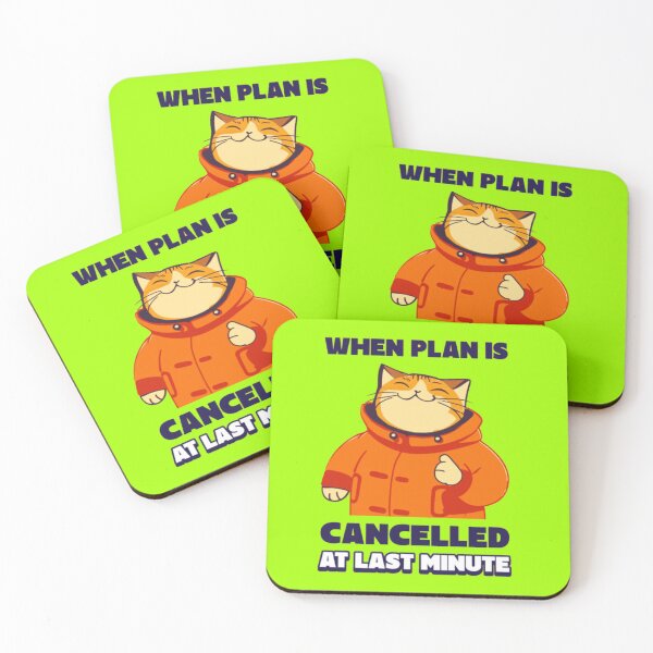 Item preview, Cancelled Plans At Last Minute Introvert Cat Meme designed and sold by GenZFashion000.