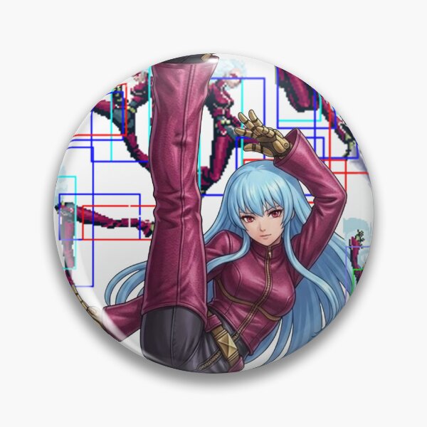 Item preview, king of fighters kula hitbox collage designed and sold by Cent75.