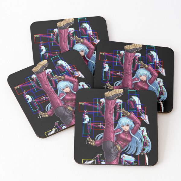 Item preview, king of fighters kula hitbox collage designed and sold by Cent75.