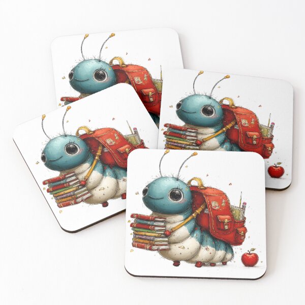 Item preview, Bookworm bug! designed and sold by fribabywonder.