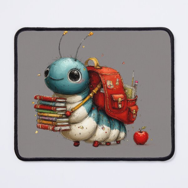 Item preview, Bookworm bug! designed and sold by fribabywonder.