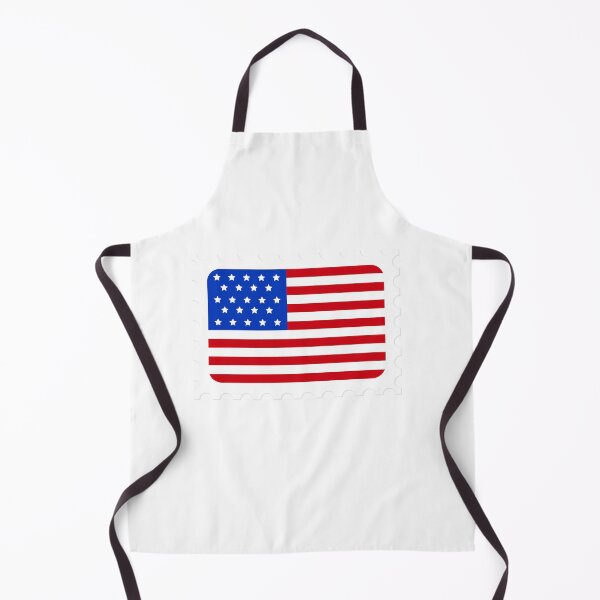 Item preview, Patriotic 2D American Flag Stamp designed and sold by dcohea.